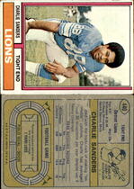 1974 Topps Base Set #440 Charlie Sanders