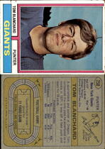 1974 Topps Base Set #258 Tom Blanchard