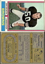 1974 Topps Base Set #237 John Garlington