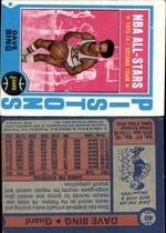 1974 Topps Base Set #40 Dave Bing