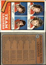 1974 Topps Base Set #154 Flyers Leaders
