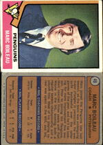 1974 Topps Base Set #49 Marc Boileau