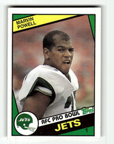 1984 Topps Base Set #154 Marvin Powell