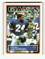 1983 Topps Base Set #127 Terry Jackson