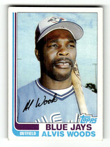 1982 Topps Base Set #49 Alvis Woods