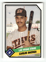 1989 CMC Las Vegas Stars #18 Carlos Baerga