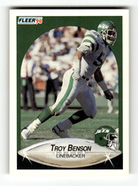 1990 Fleer Base Set #358 Troy Benson