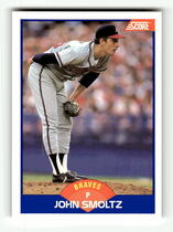 1989 Score Base Set #616 John Smoltz