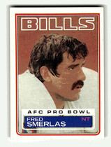1983 Topps Base Set #228 Fred Smerlas