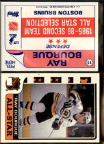 1986 Topps Sticker Inserts #11 Ray Bourque