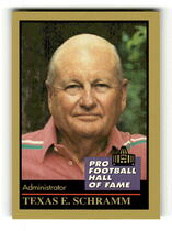 1991 ENOR Pro Football HOF #127 Tex Schramm