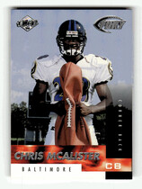 1999 Collectors Edge Fury #183 Chris McAlister