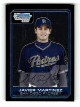 2006 Bowman Chrome Prospects #BC38 Javier Martinez