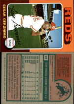 1975 Topps Base Set #41 Cesar Geronimo