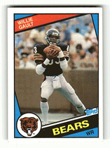 1984 Topps Base Set #224 Willie Gault