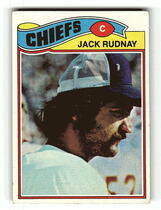 1977 Topps Base Set #487 Jack Rudnay