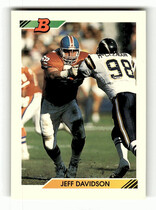 1992 Bowman Base Set #254 Jeff Davidson