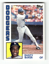 1984 Topps Base Set #40 Dusty Baker