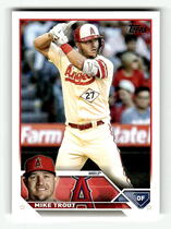 2023 Topps Base Set #27 Mike Trout