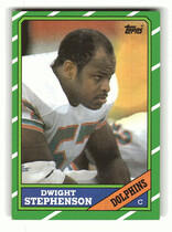 1986 Topps Base Set #53 Dwight Stephenson