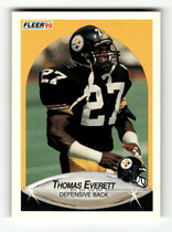 1990 Fleer Base Set #141 Thomas Everett