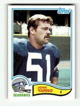 1982 Topps Base Set #254 John Yarno