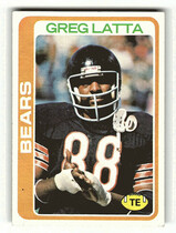 1978 Topps Base Set #112 Greg Latta