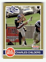 1991 Hoby SEC Stars #266 Charles Childers
