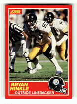 1989 Score Base Set #206 Bryan Hinkle