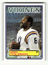 1983 Topps Base Set #100 Greg Coleman