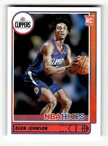2021 Panini NBA Hoops #205 Keon Johnson