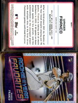 2022 Bowman Chrome Mega Box Rookie of the Year Favorites #ROYF-1 Wander Franco