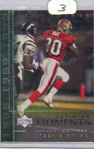 2000 Upper Deck Legends Defining Moments #DM3 Jerry Rice