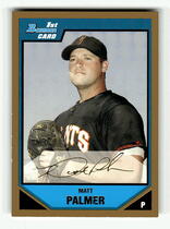 2007 Bowman Prospects Gold #BP55 Matt Palmer