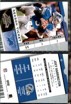 2003 Playoff Contenders #57 Joey Harrington