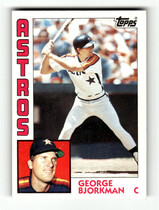 1984 Topps Base Set #116 George Bjorkman