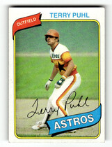 1980 Topps Base Set #147 Terry Puhl