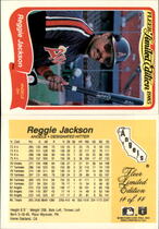 1985 Fleer Limited Edition #14 Reggie Jackson