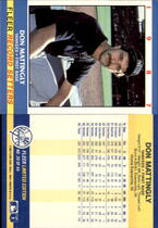 1987 Fleer Record Setters #20 Don Mattingly