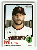 2022 Topps Heritage #255 David Peralta