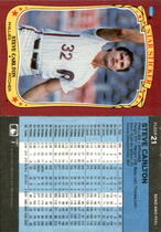 1986 Fleer Star Stickers #21 Steve Carlton