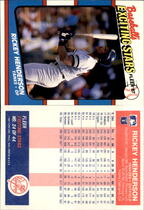 1987 Fleer Exciting Stars #24 Rickey Henderson