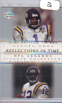 2000 Upper Deck Legends Reflections in Time #R8 Daunte Culpepper|Warren Moon