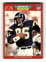 1989 Pro Set Base Set #366 Jamie Holland