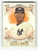 2021 Topps Allen & Ginter #217 Albert Abreu