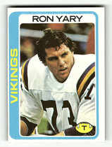 1978 Topps Base Set #430 Ron Yary