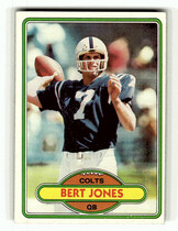 1980 Topps Base Set #45 Bert Jones