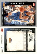 2008 Fleer Base Set #155 Linas Kleiza