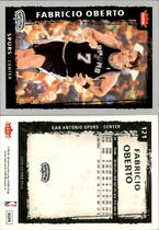 2008 Fleer Base Set #121 Fabricio Oberto