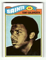 1977 Topps Base Set #257 Tony Galbreath